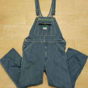 🔥 Men's Liberty Bib Blue Denim Overalls 36 x 30 Excellent Condition. Excellent